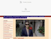 Tablet Screenshot of oxfordinternational.hu